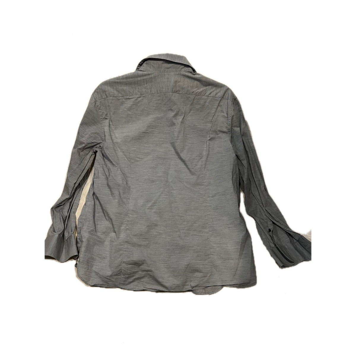 John Varvatos Gray Dress Shirt Mens L 16.5/32-33