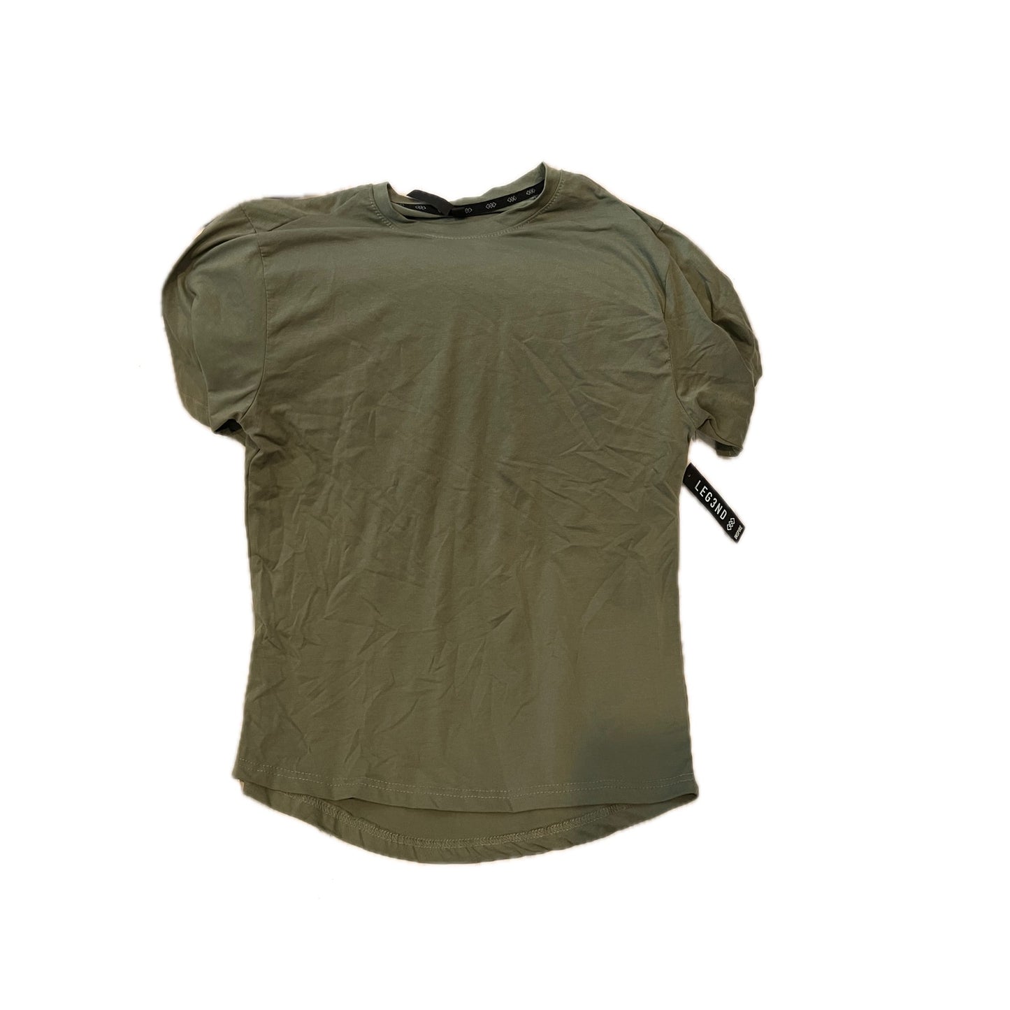 Camiseta de alto rendimiento verde Legend Agave para hombre, talla M