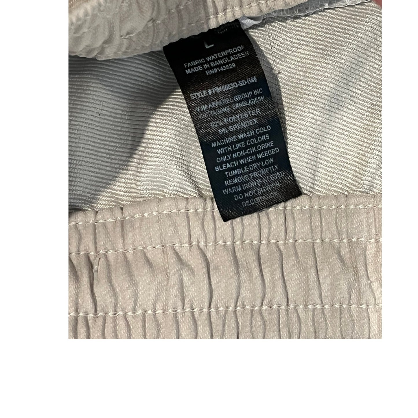 Rock Salt Creme Sweat shorts Mens Large