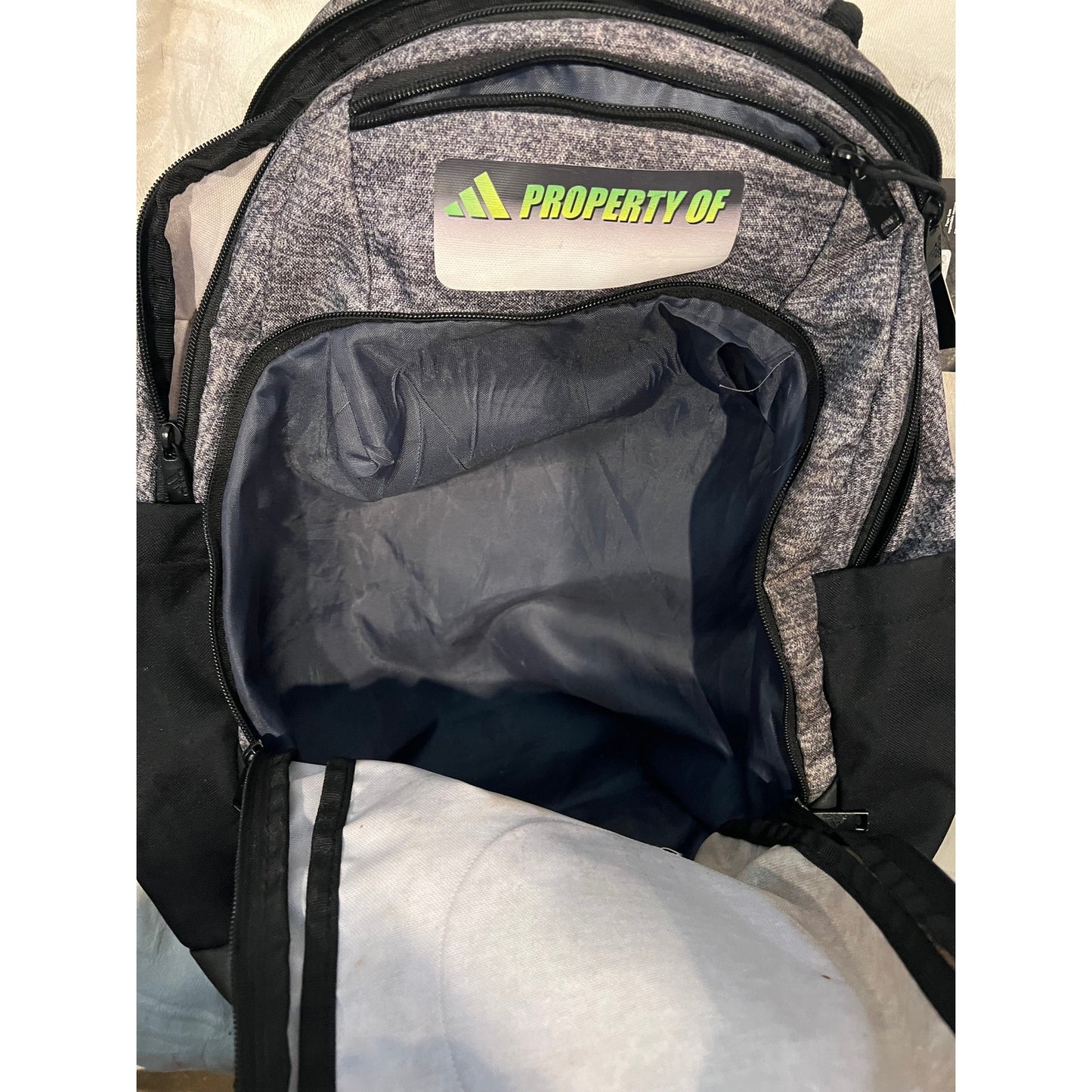 Adidas Defender 5 Backpack Gray Track Nationals