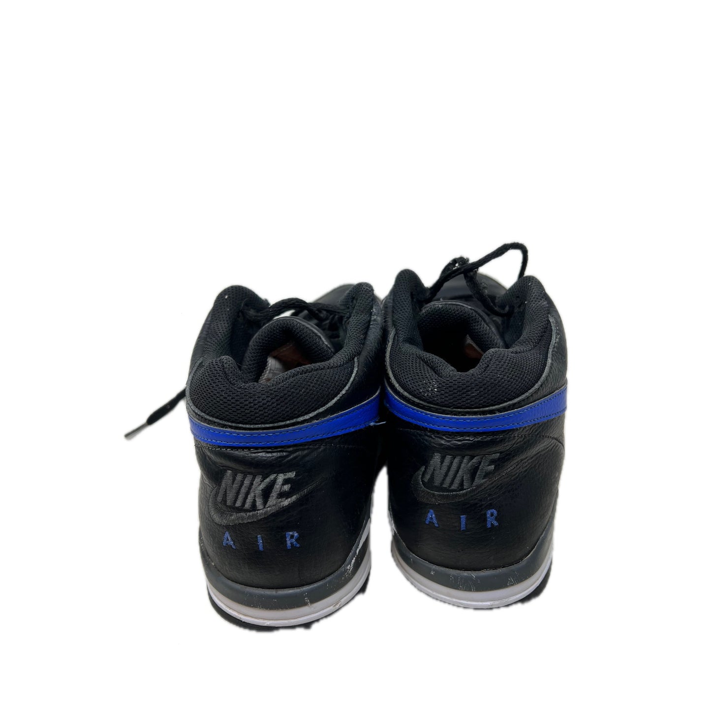 Nike Flight Legacy Black Hyper Blue Mens 12