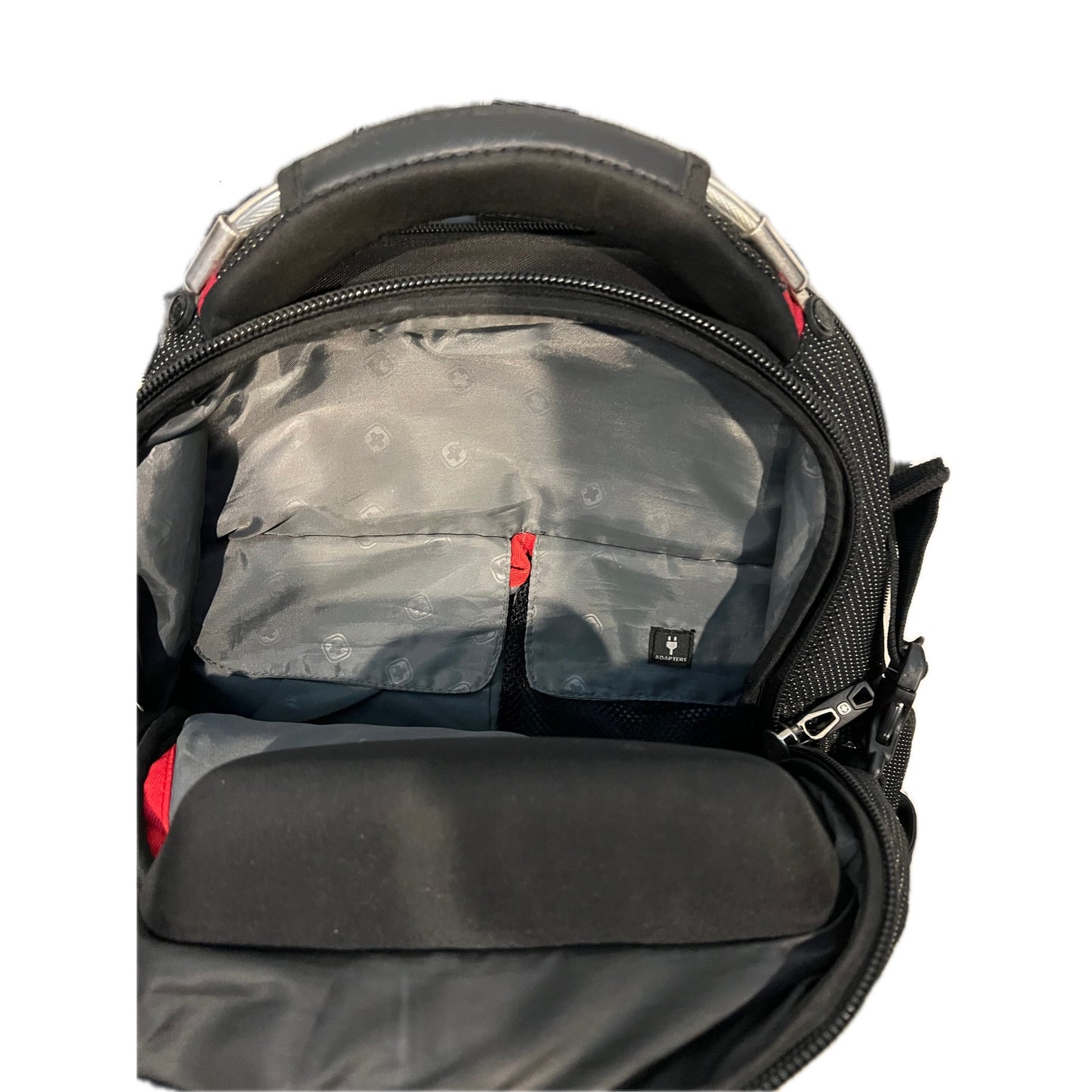 Swiss Gear 5358 ScanSmart Laptop Backpack Black Red