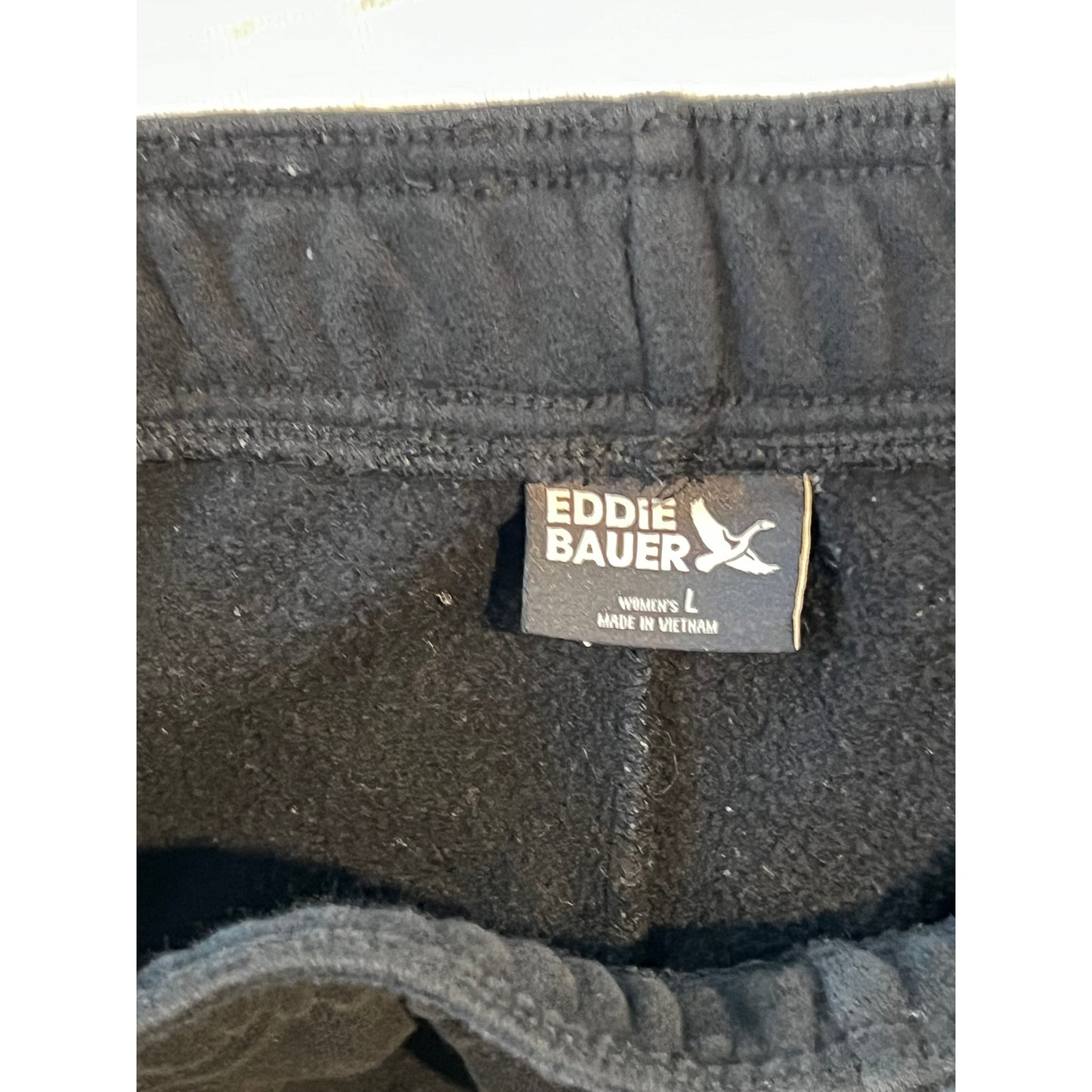 Pantalon de survêtement à revers pour femme Eddie Bauer, taille L (14-16)