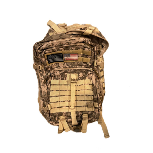 Wending Forward 45L Military Tactical Backpack Desert Camo