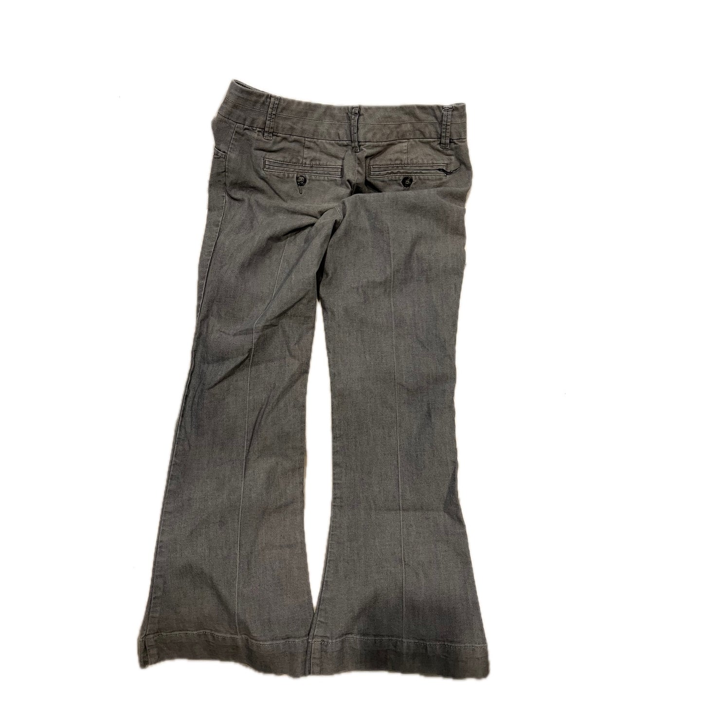 The Limited 678 Denim Gray Wide Leg Jeans Woman Size 6S