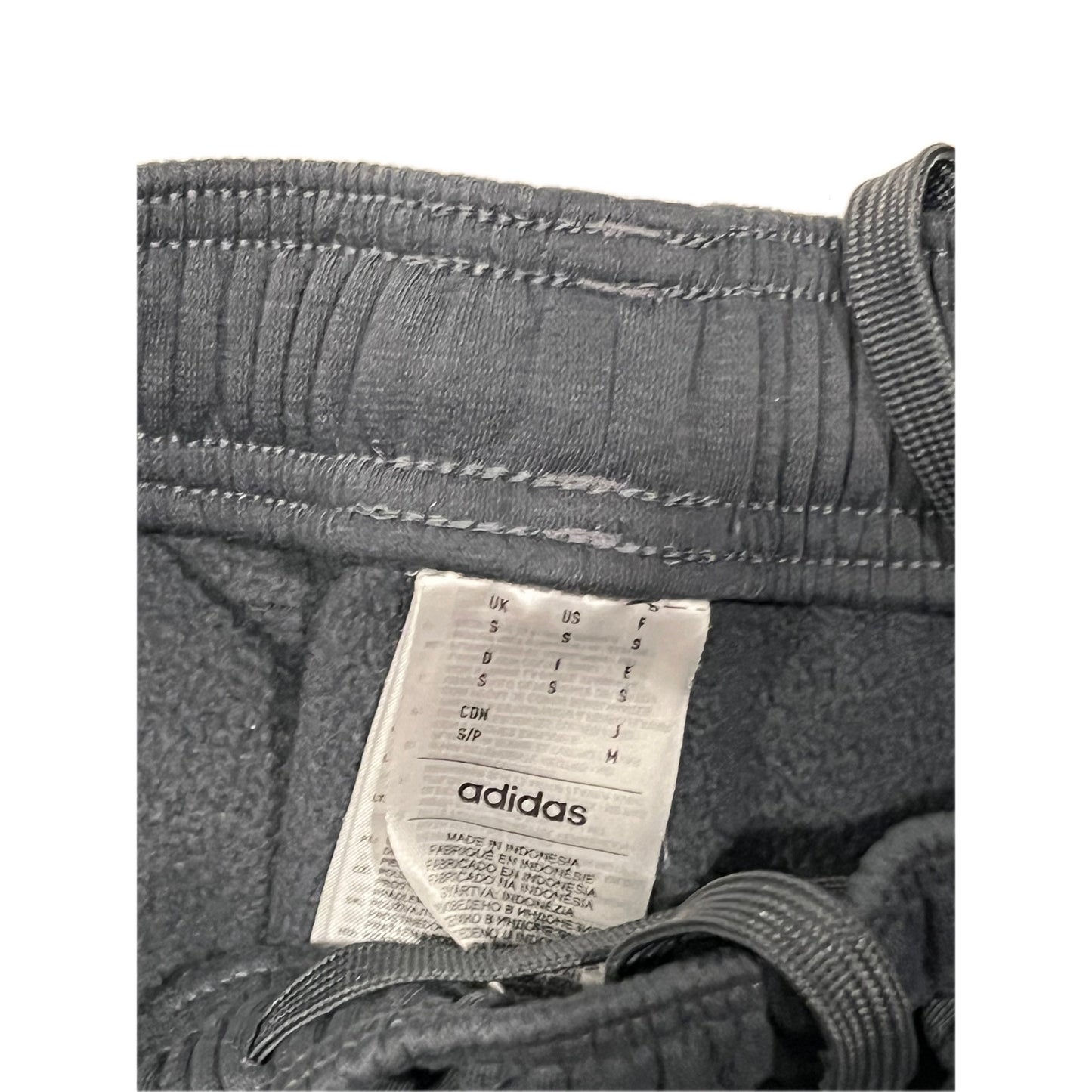 Adidas Gray Zip Ankle Track Sweats Joggers Mens S