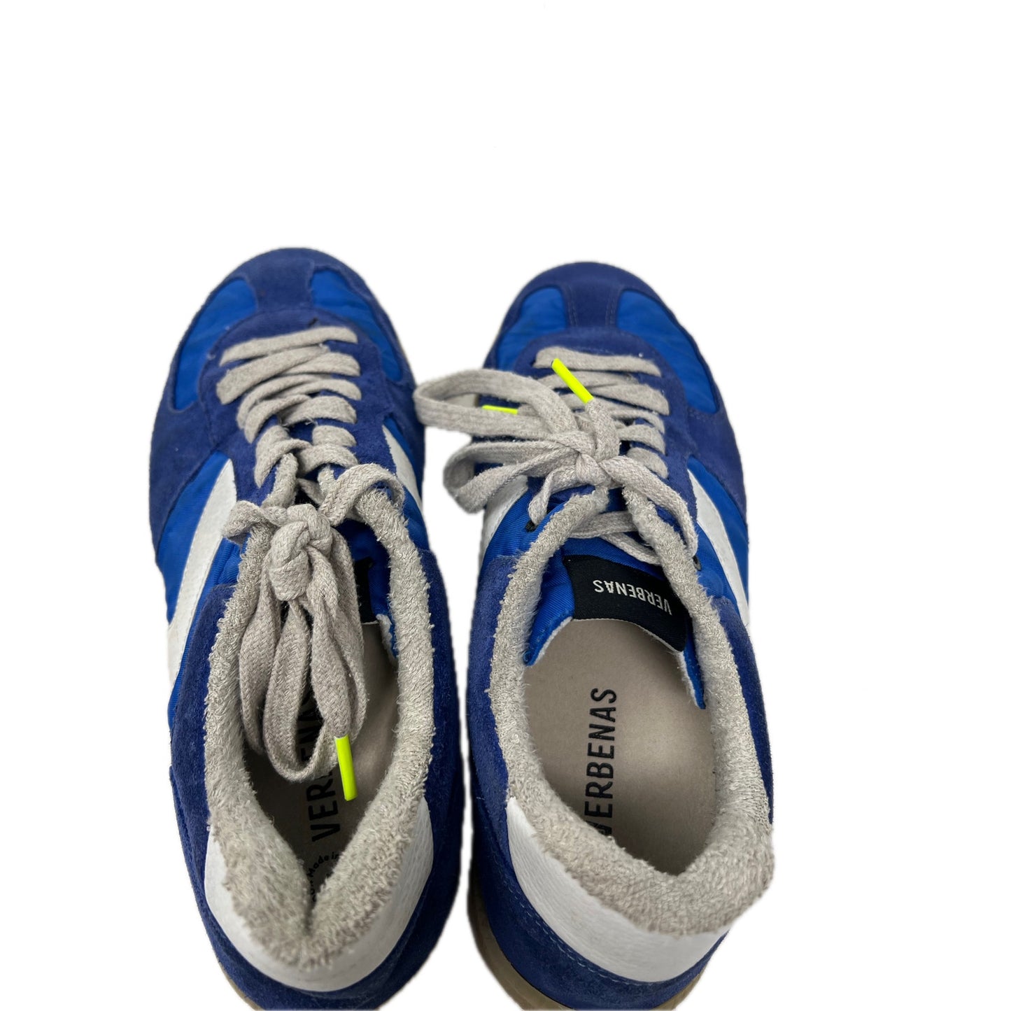 Verbenas Blue Suede Sneakers Mens 9.5r