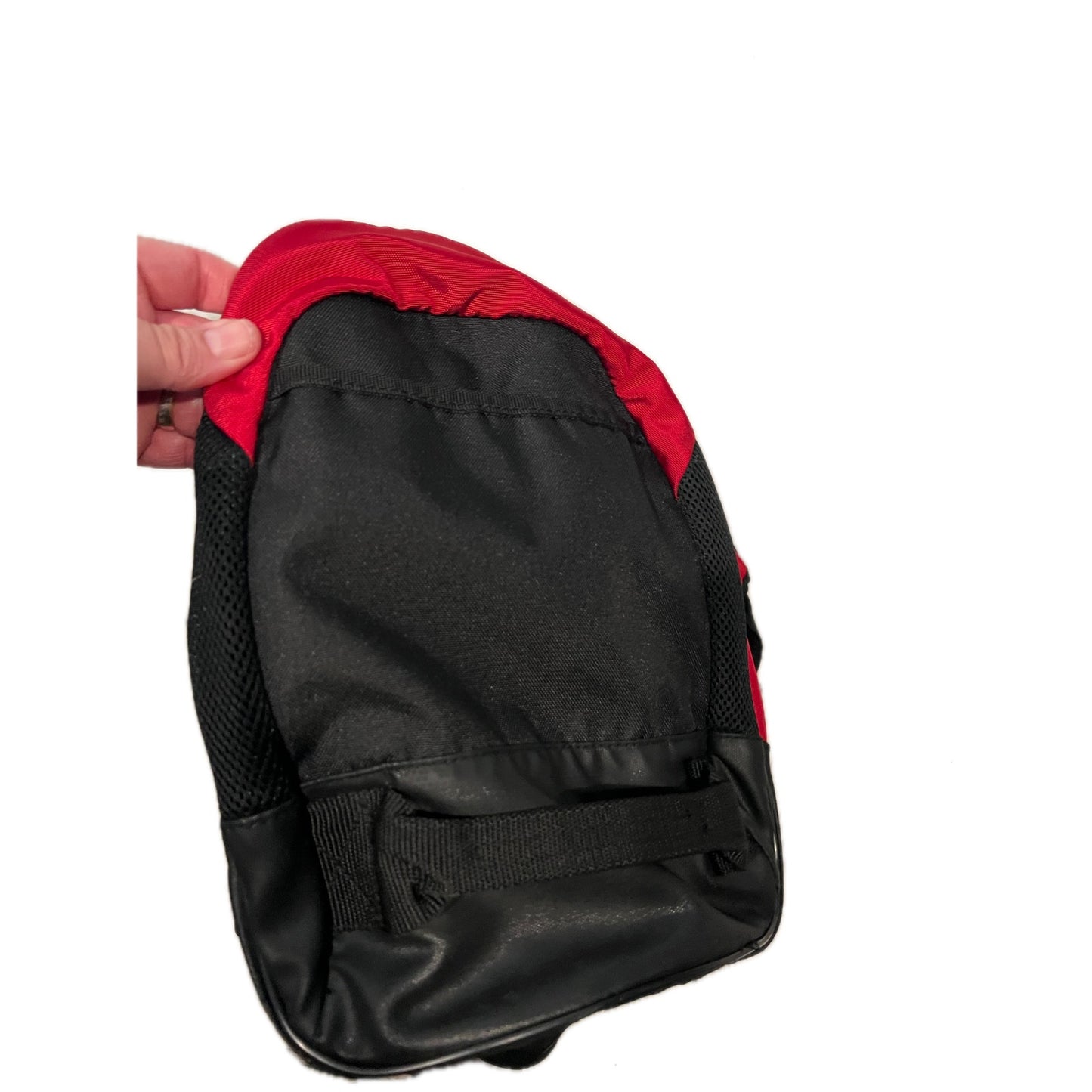 Adidas Defender V Medium 20"x12"x10" Red Black Duffel Bag
