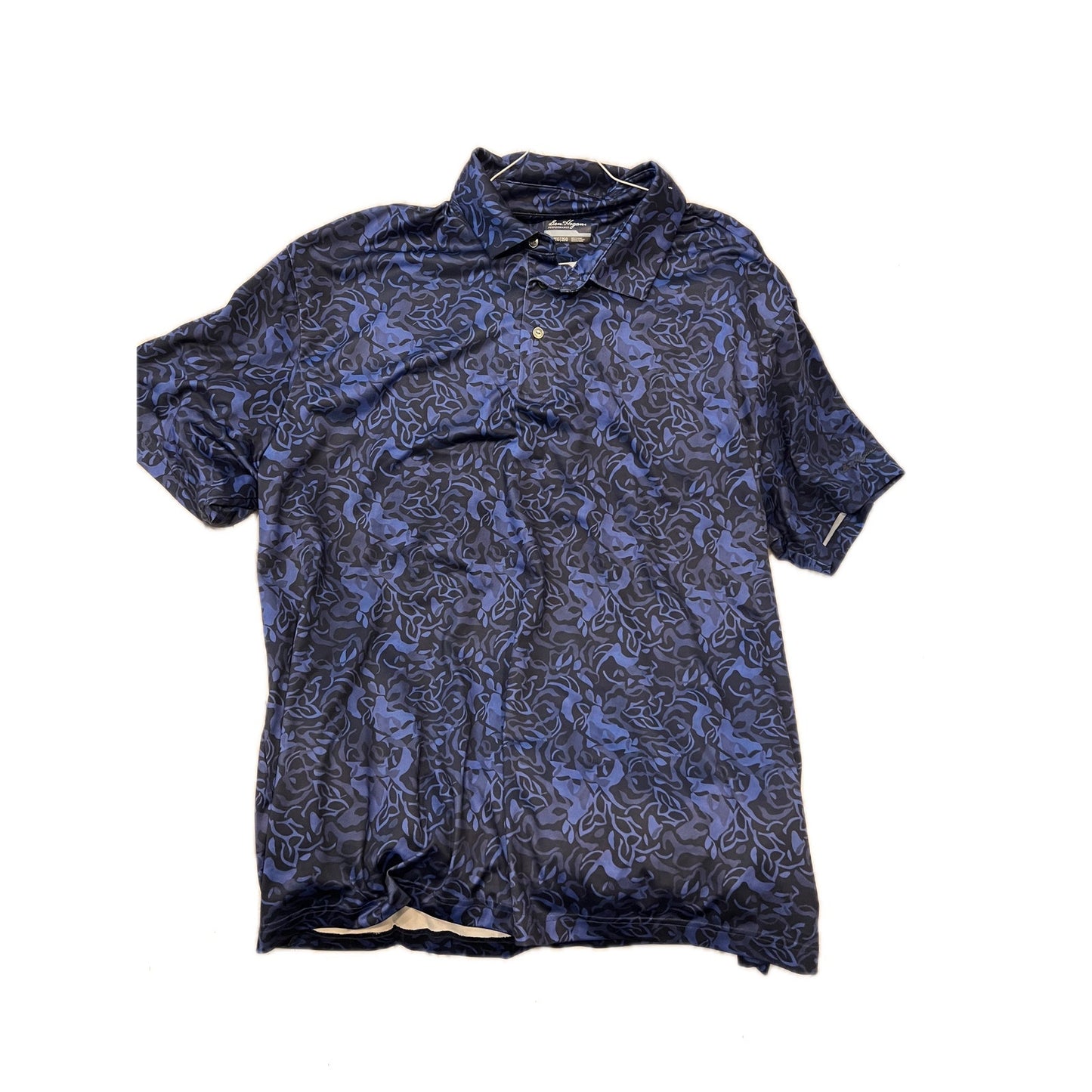 Ben Hogan Blue Golf Polo Shirt Mens 2XL