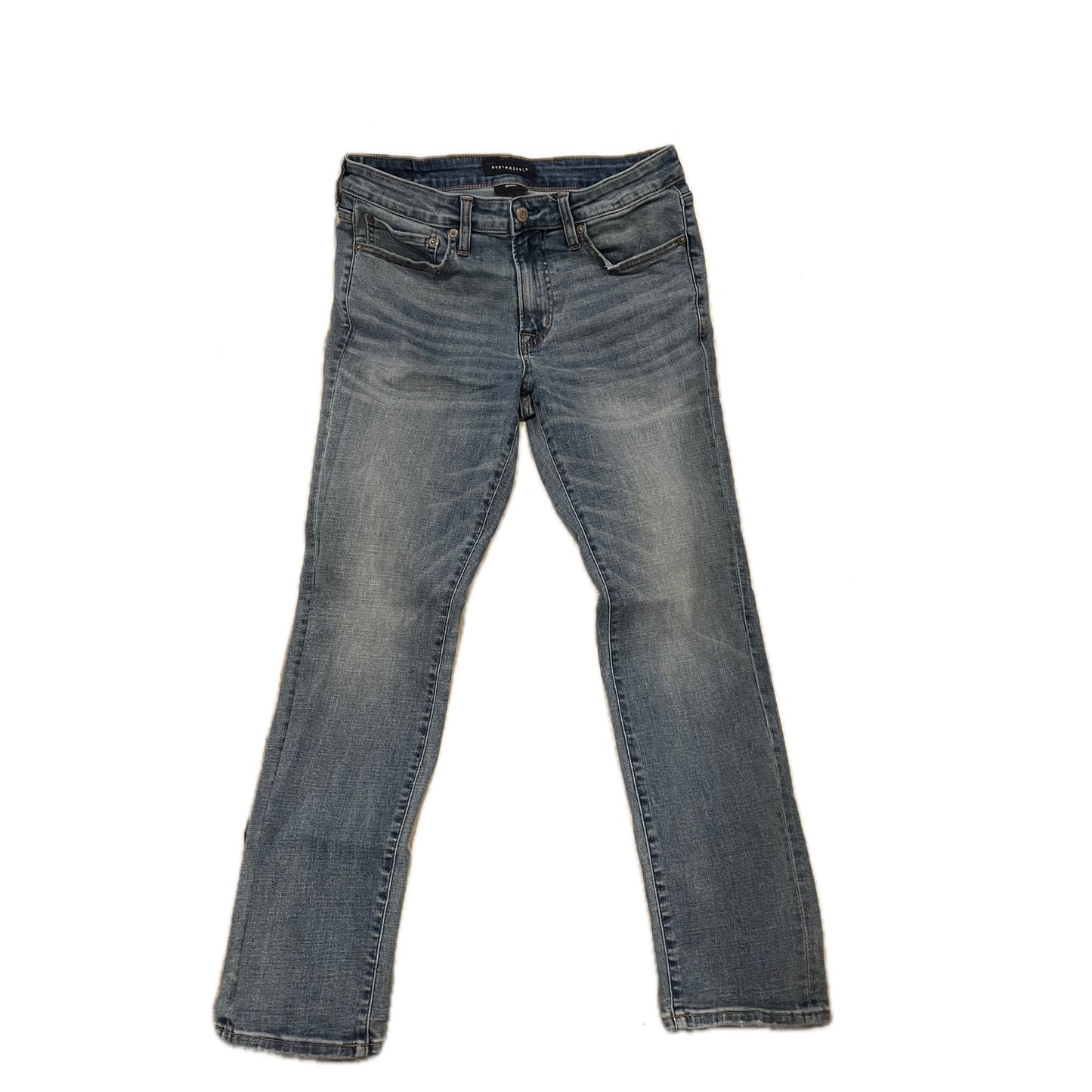 Aeropostale Skinny Blue Jeans Mens 32x30