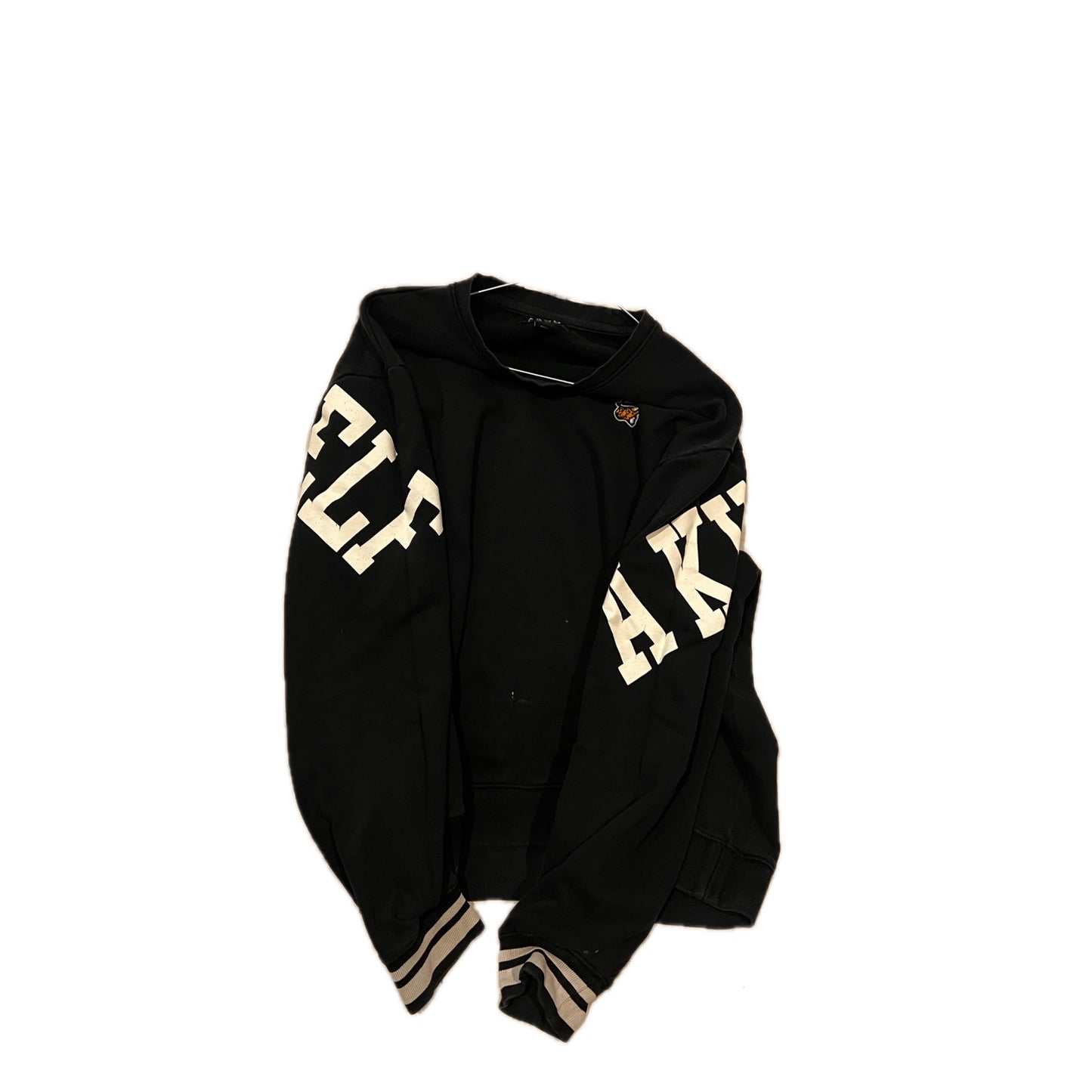 Akoo Black Taking of Oneself Crewneck Sweatshirt Mens XXL