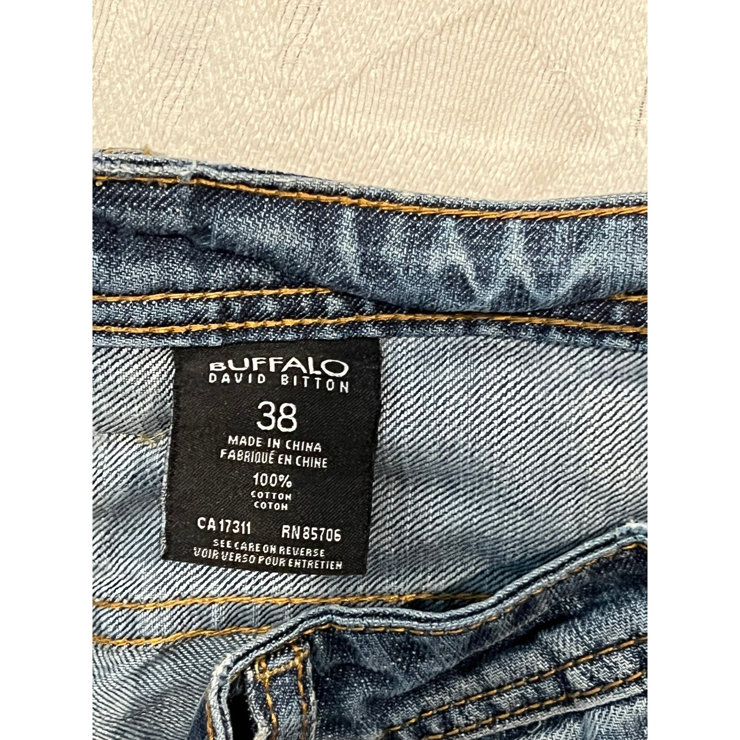 Buffalo David Bitton Straight Fit Jeans Mens 38x29