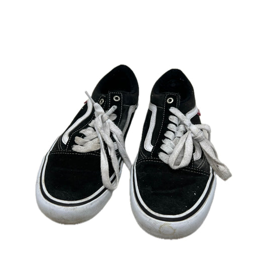 VANS Low Top Black 721454 Skate Sneakers Mens 9.5