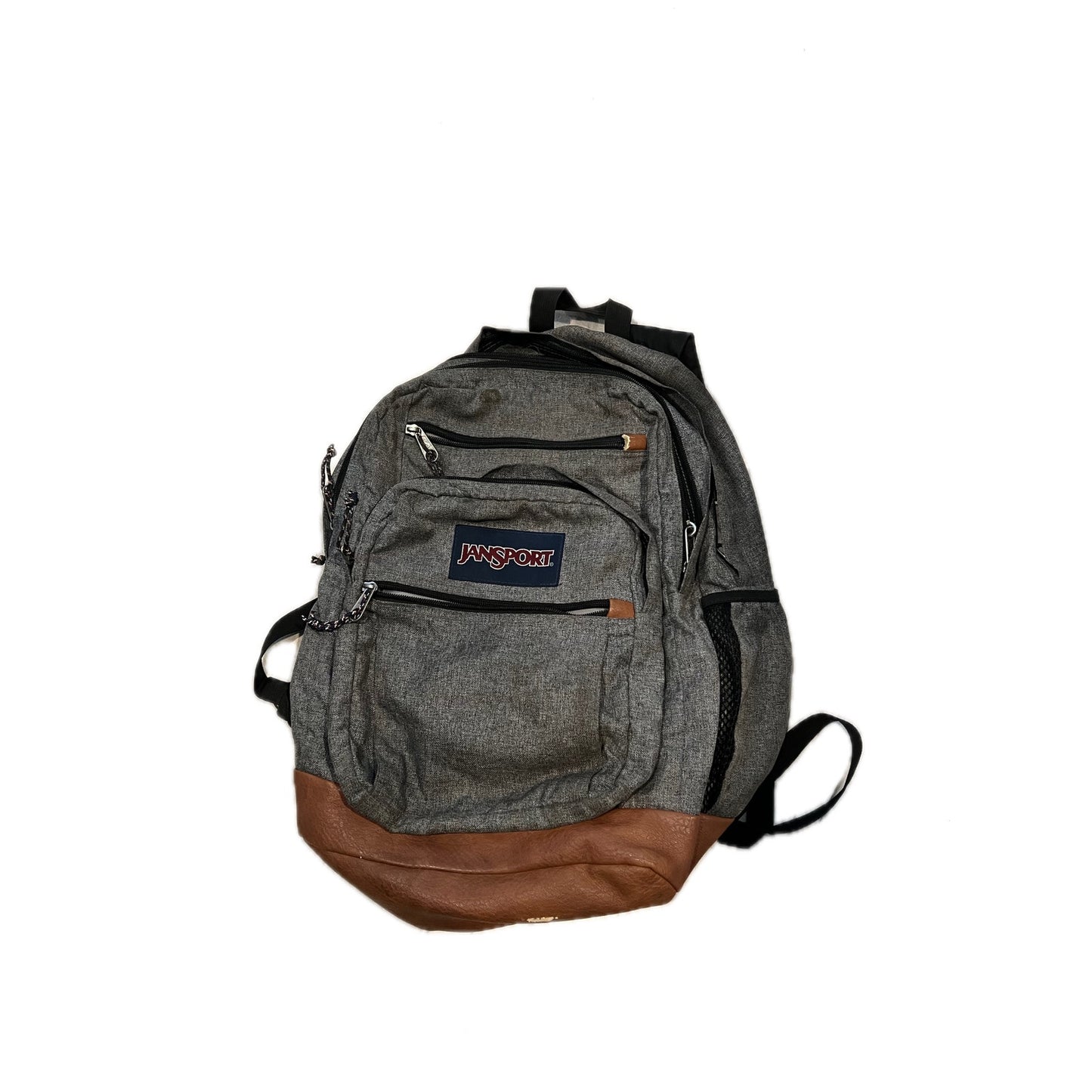 Sac à dos scolaire JanSport Cool Student à 3 compartiments Gris Marron