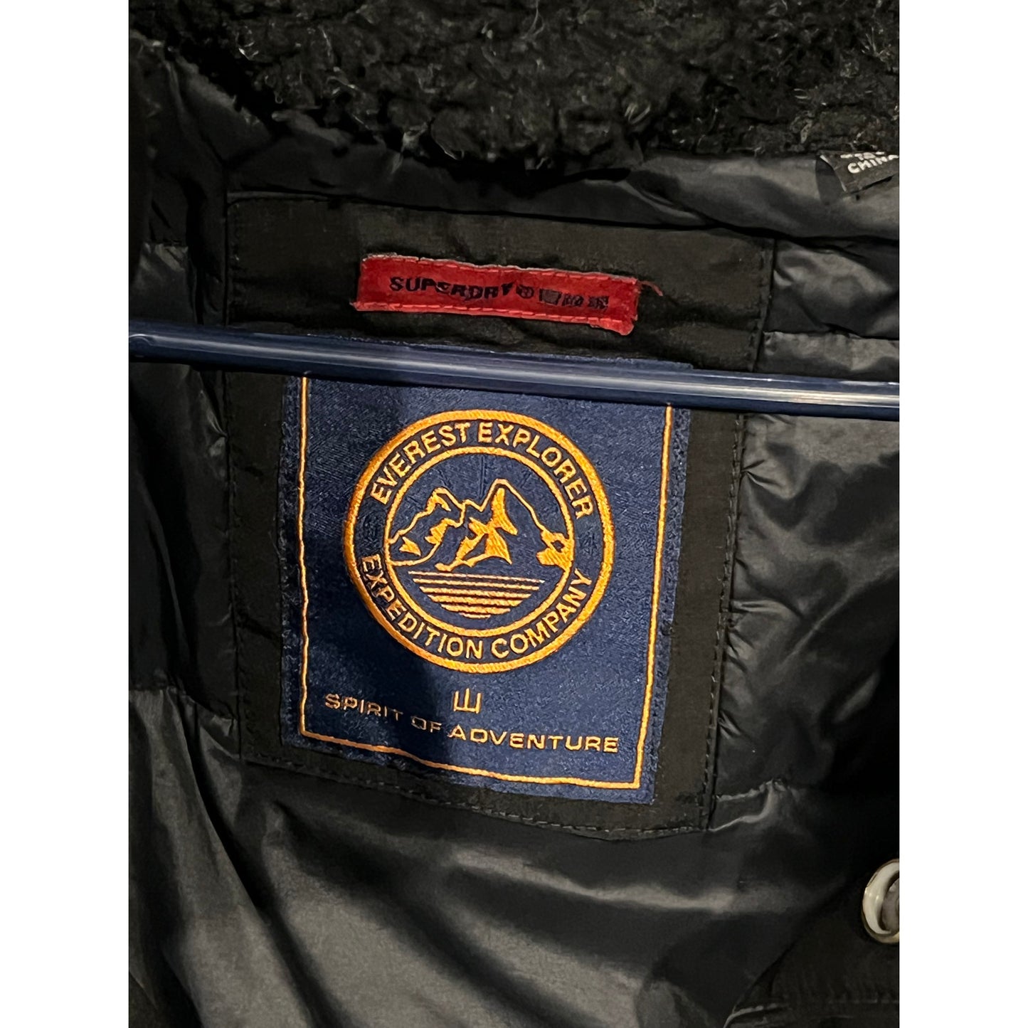 Manteau à capuche Superdry X Everest Explorer Expedition Co Homme Taille 2XL