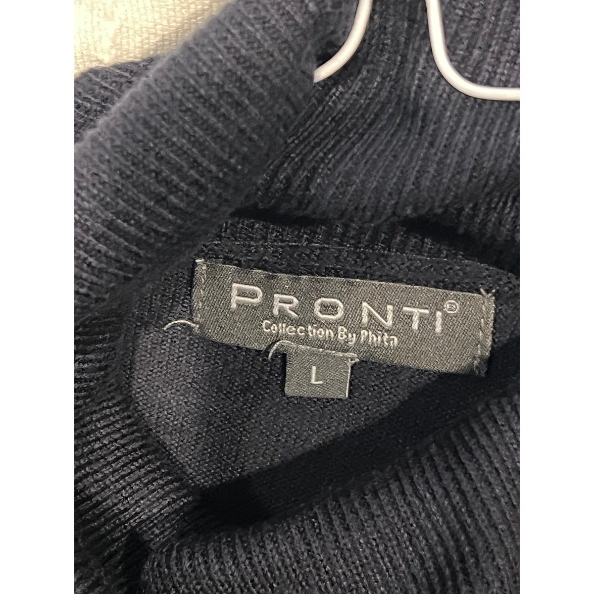 Pronti Collection by Phita Turtleneck Sweater Mens Large