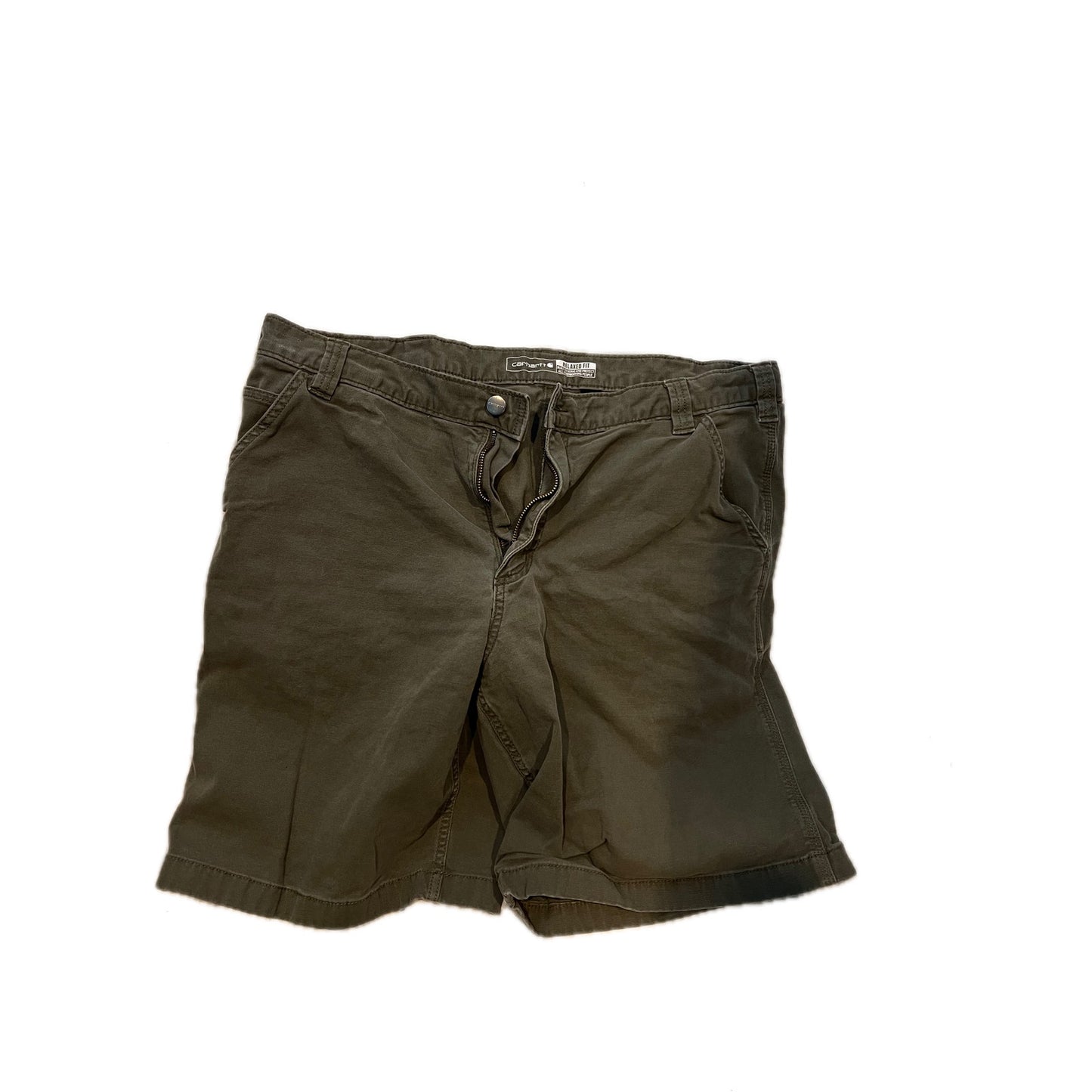 Carhartt Black/Charcoal Gray Cargo Shorts Mens L 36-38x9