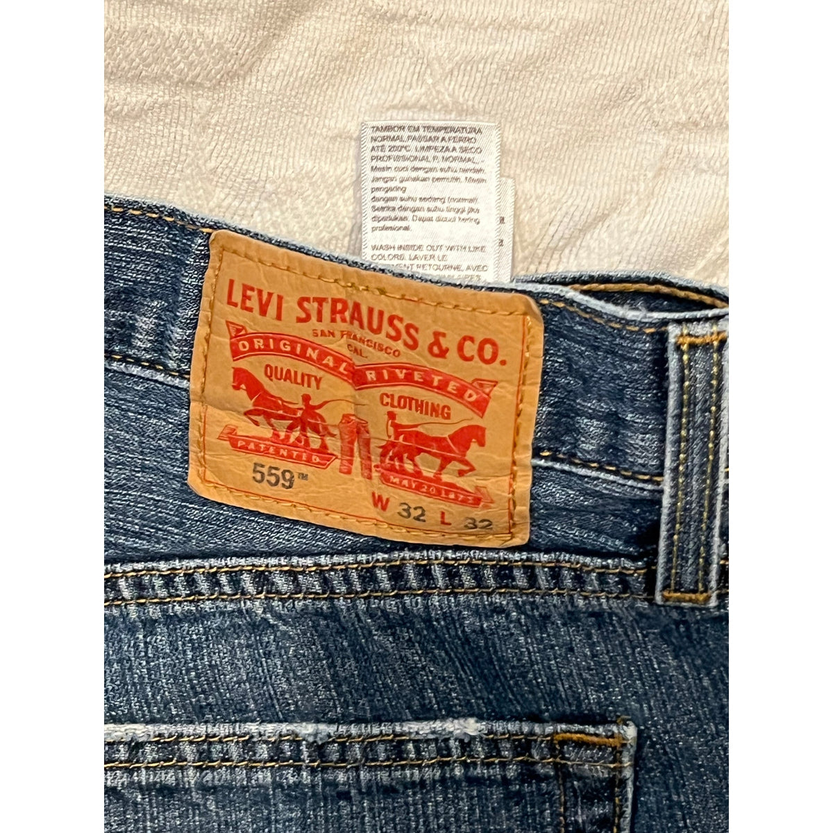 Levi's 559 Relaxed Straight Leg Jeans, Men's 32x32