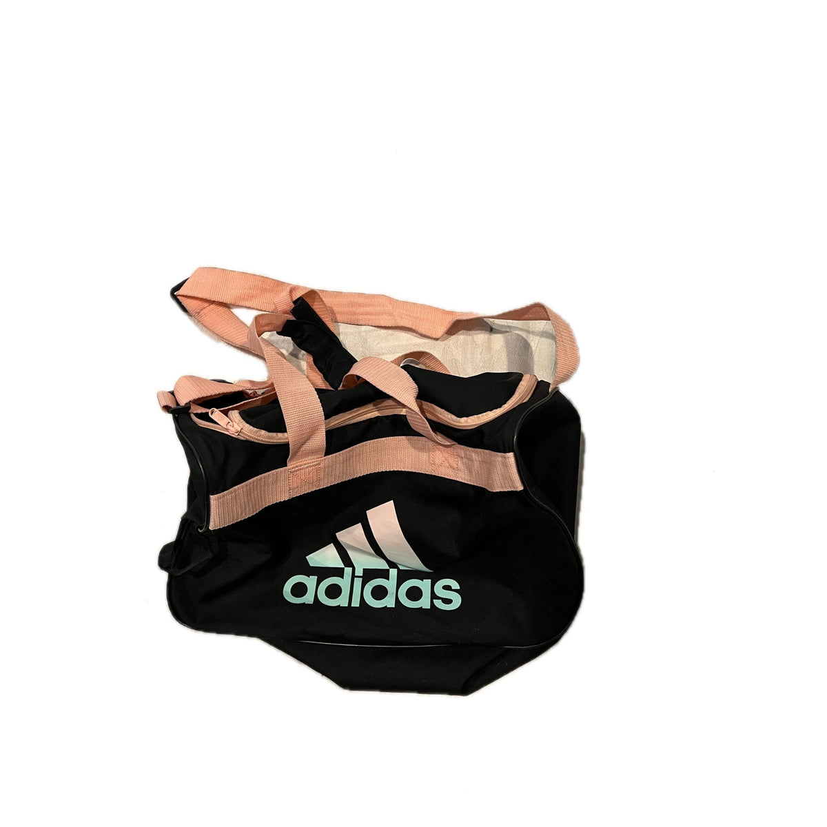 Adidas Defender Small Pink Black Gym Bag 18"x10"x10"
