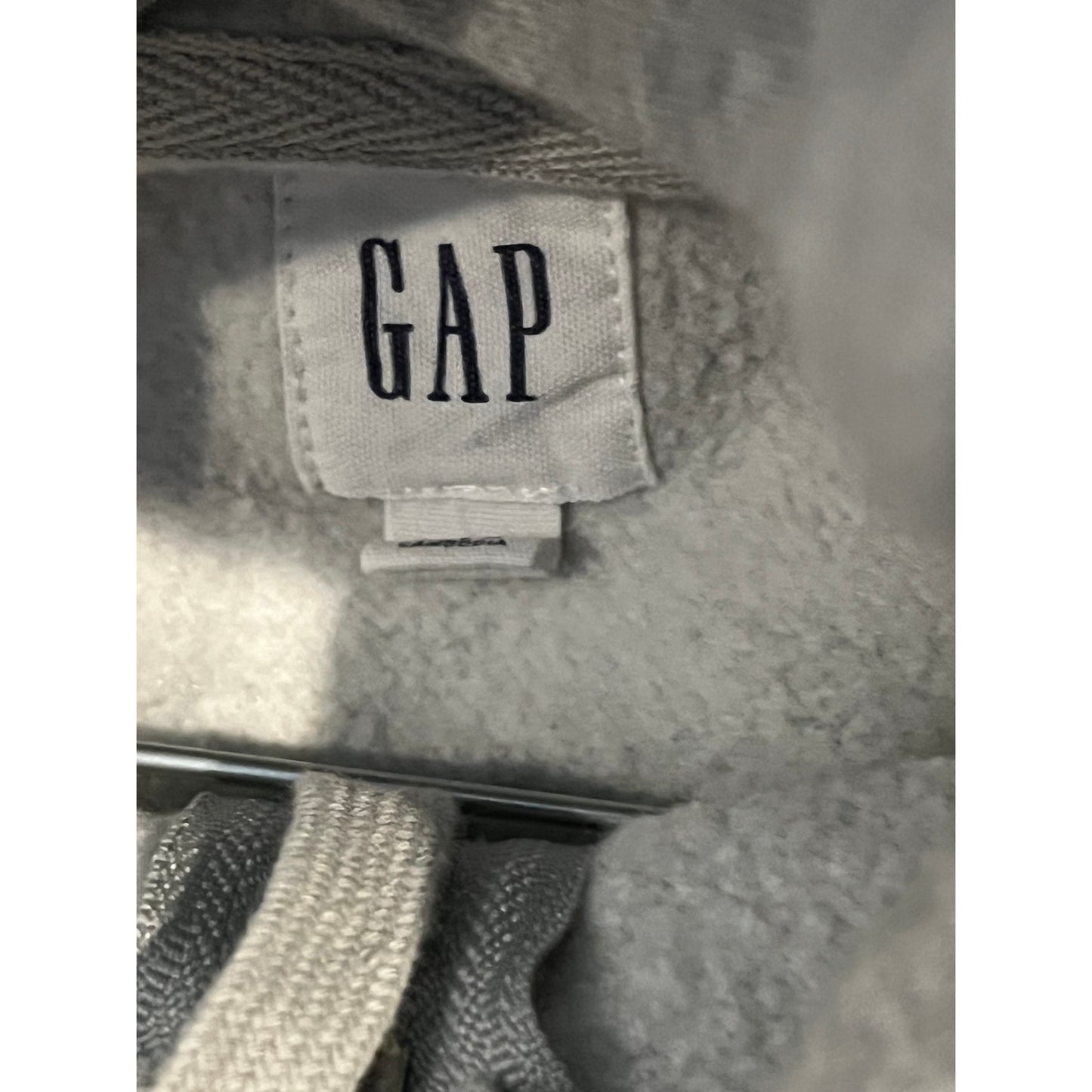 The Gap Gray Full Zip Up Hoodie Mens Large