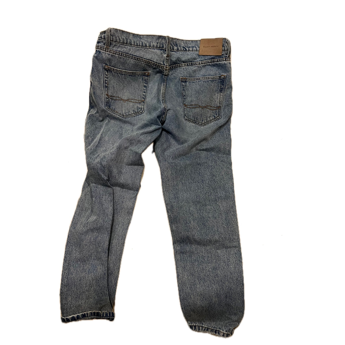 Elliot Pierce Relaxed Fit Blue Leg Jeans 38x30