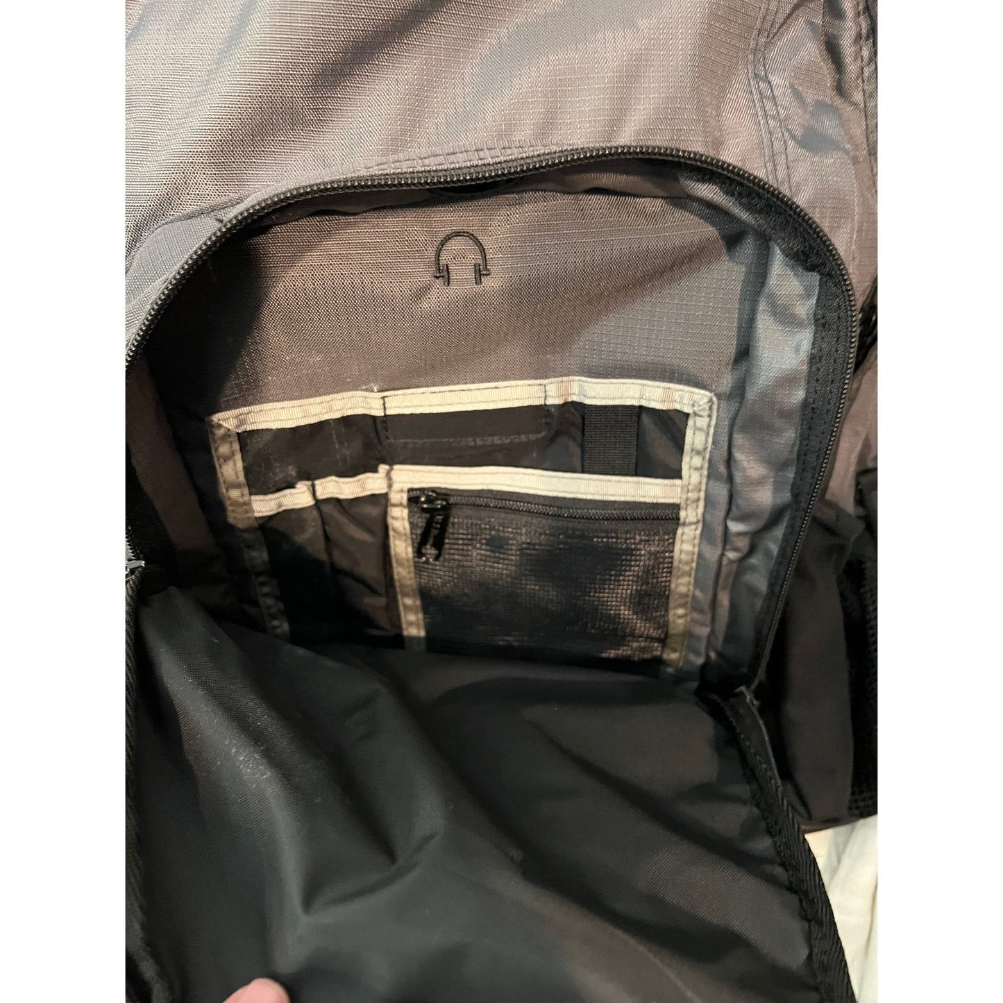 LL Bean Gray Black 31L Backpack