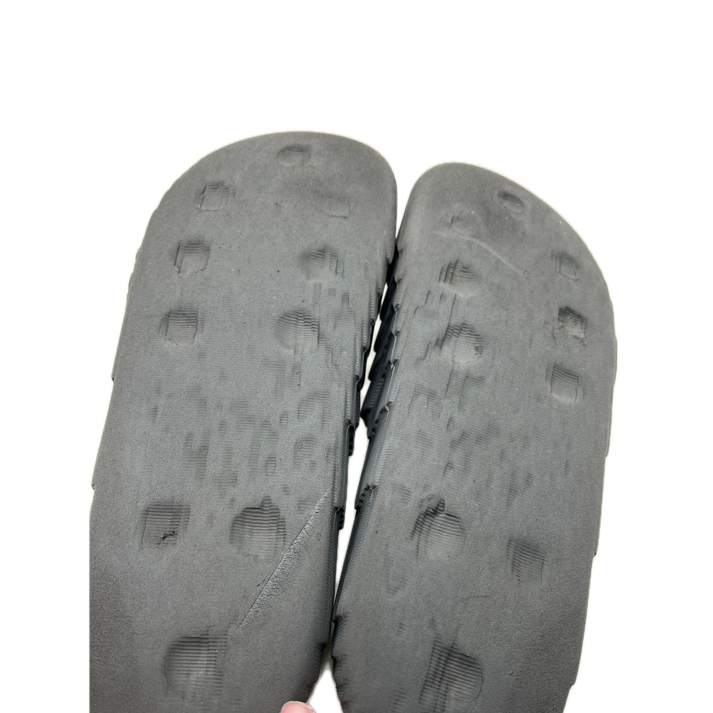 adidas Adilette Slides Gray Mens 12 US 13 UK