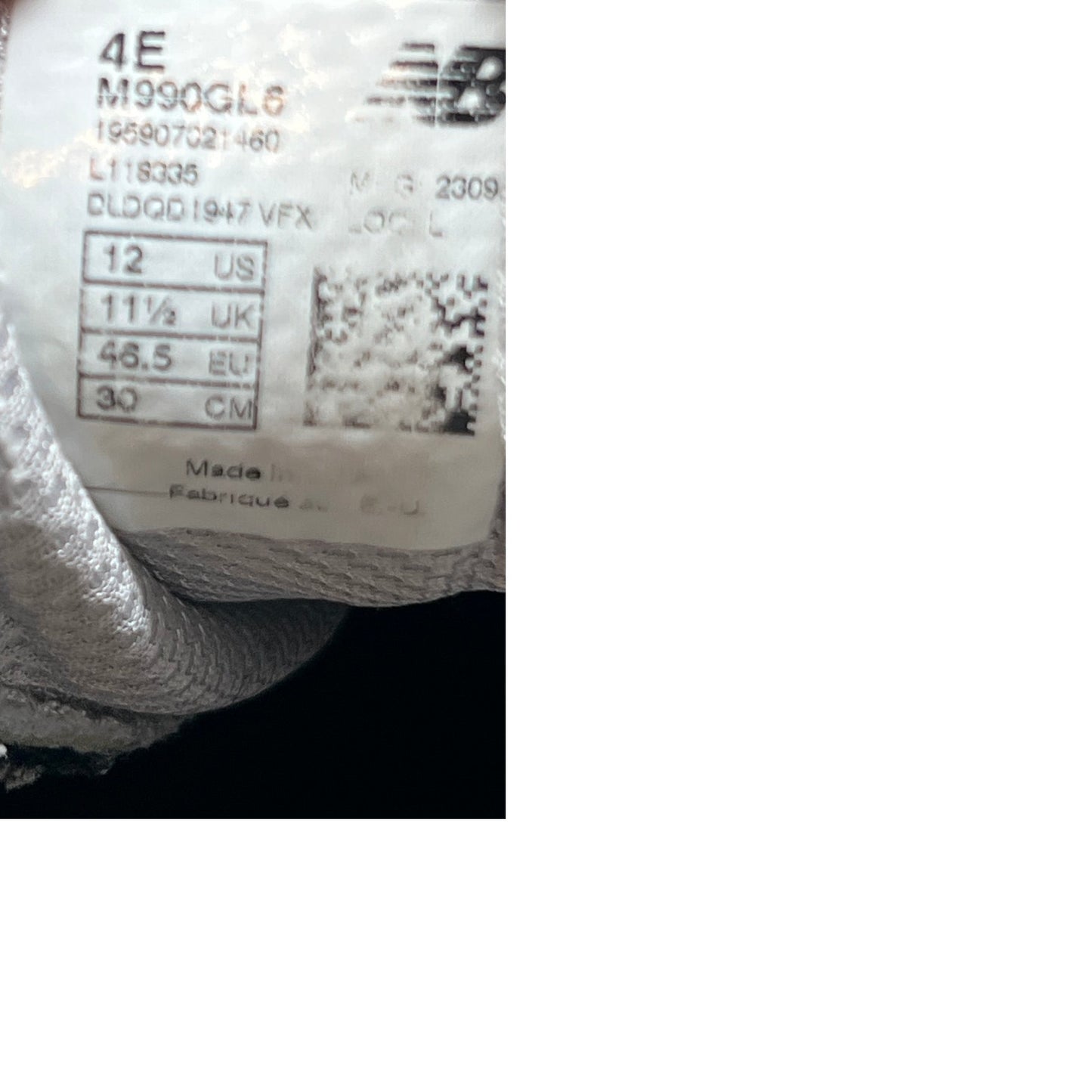 New Balance Made in USA 990v6 Hombre 12
