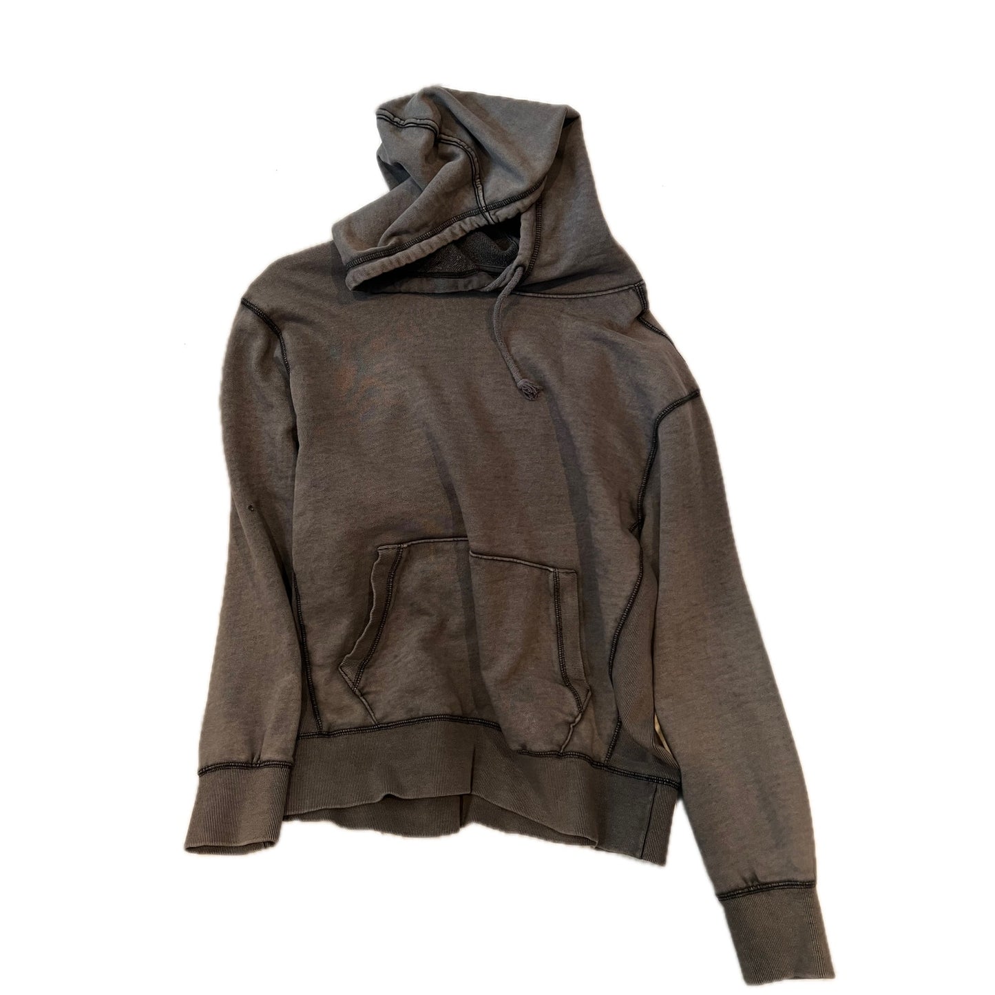 Old Navy Sweat-shirt à capuche noir et gris Homme Taille M