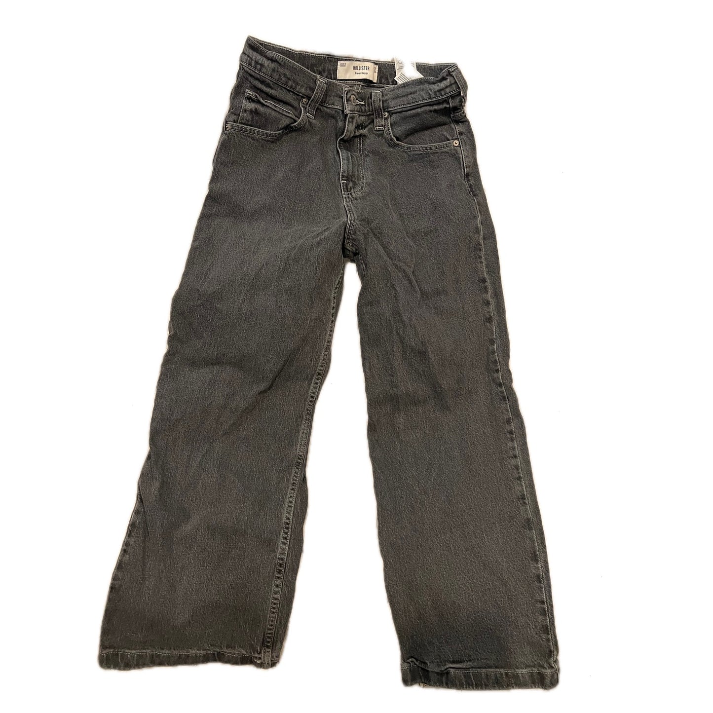 Hollister Super Baggy Black Jeans 29x30
