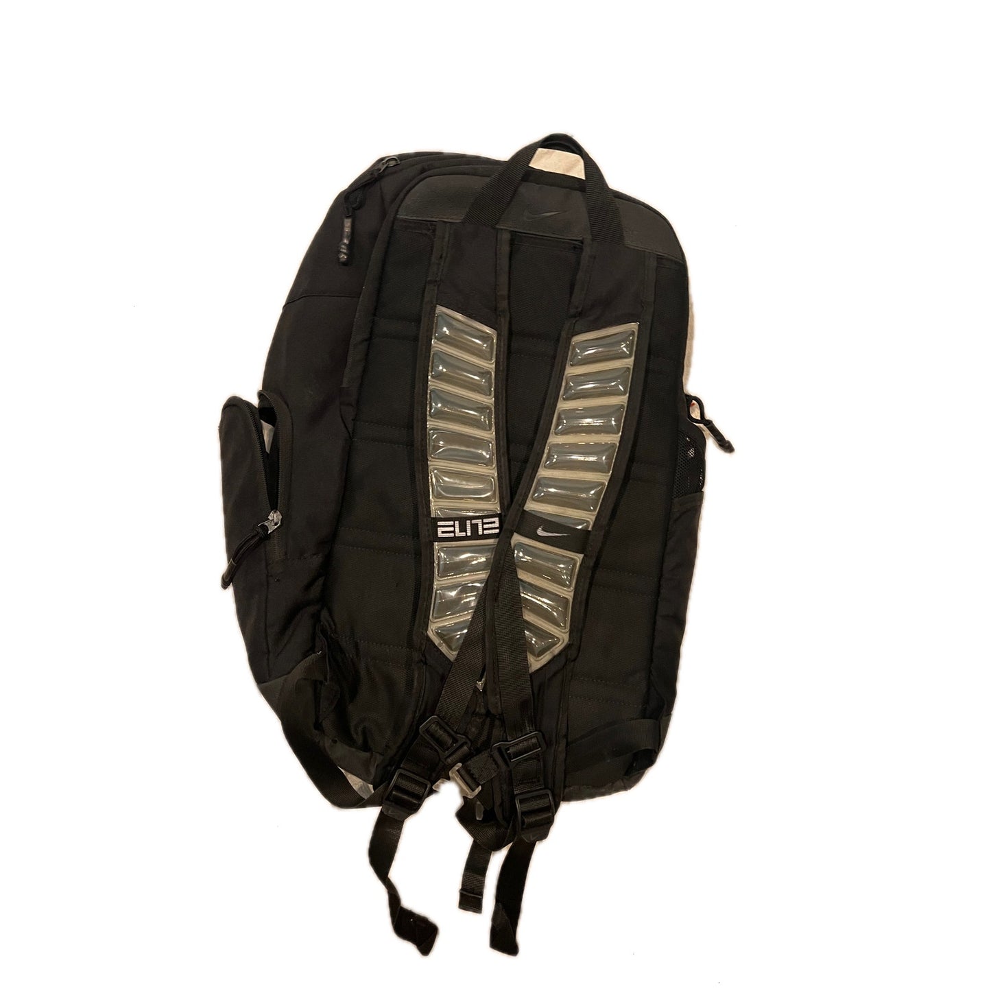 Nike Elite Pro Hoops Basketball Backpack Bag Black Gray