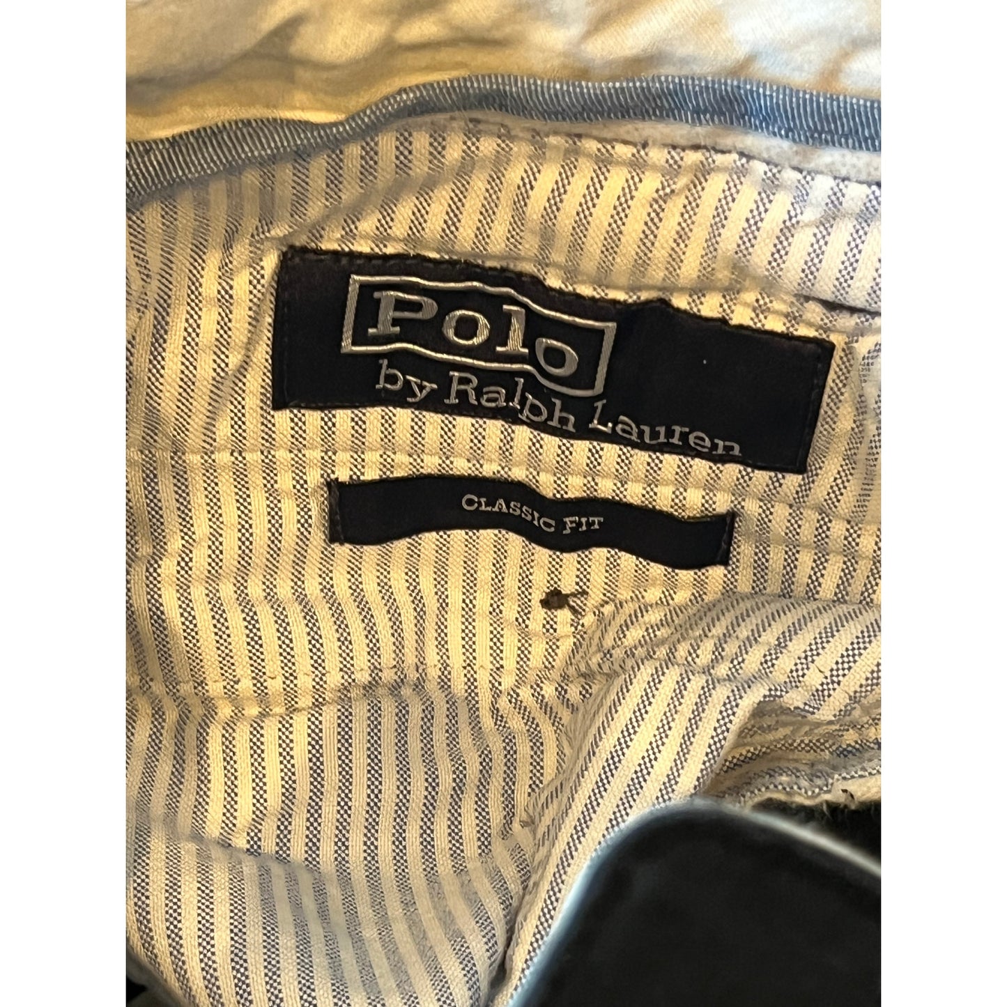 Polo Ralph Lauren Black Chino Pants Mens 36x34