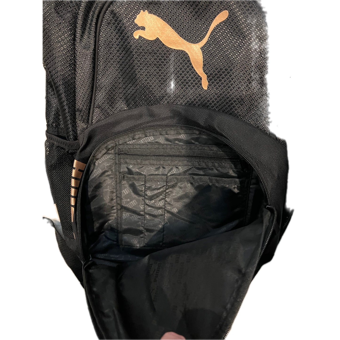 Puma Blue Black Gold Evercat Contender Backpack