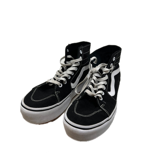 Vans Platform High Top Skate Shoes Womans 8.5