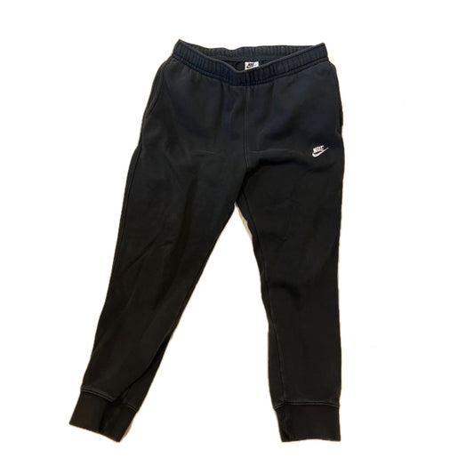 Nike Black Cuffed Ankle Sweat Pants Mens Size L