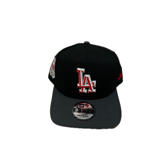 LA Dodgers Cooperstown 50th New Era 59Fifty Snapback Hat