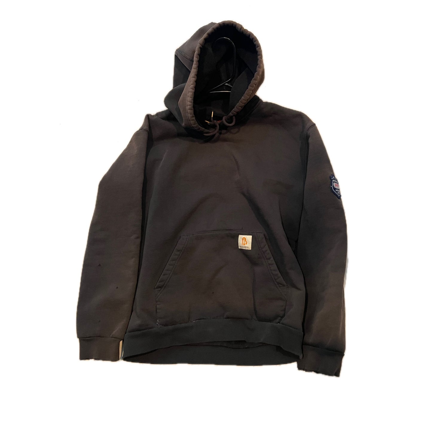 Bocomal Molleton de coton ignifuge à capuche Homme Petite taille