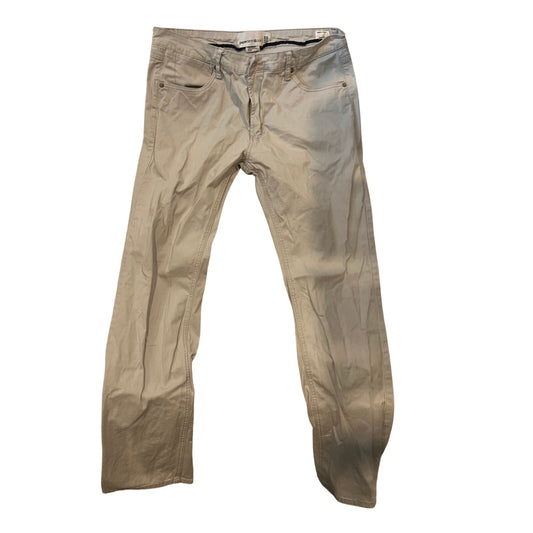 Paper Denim & Cloth Straight Leg Jeans White Mens 33x32
