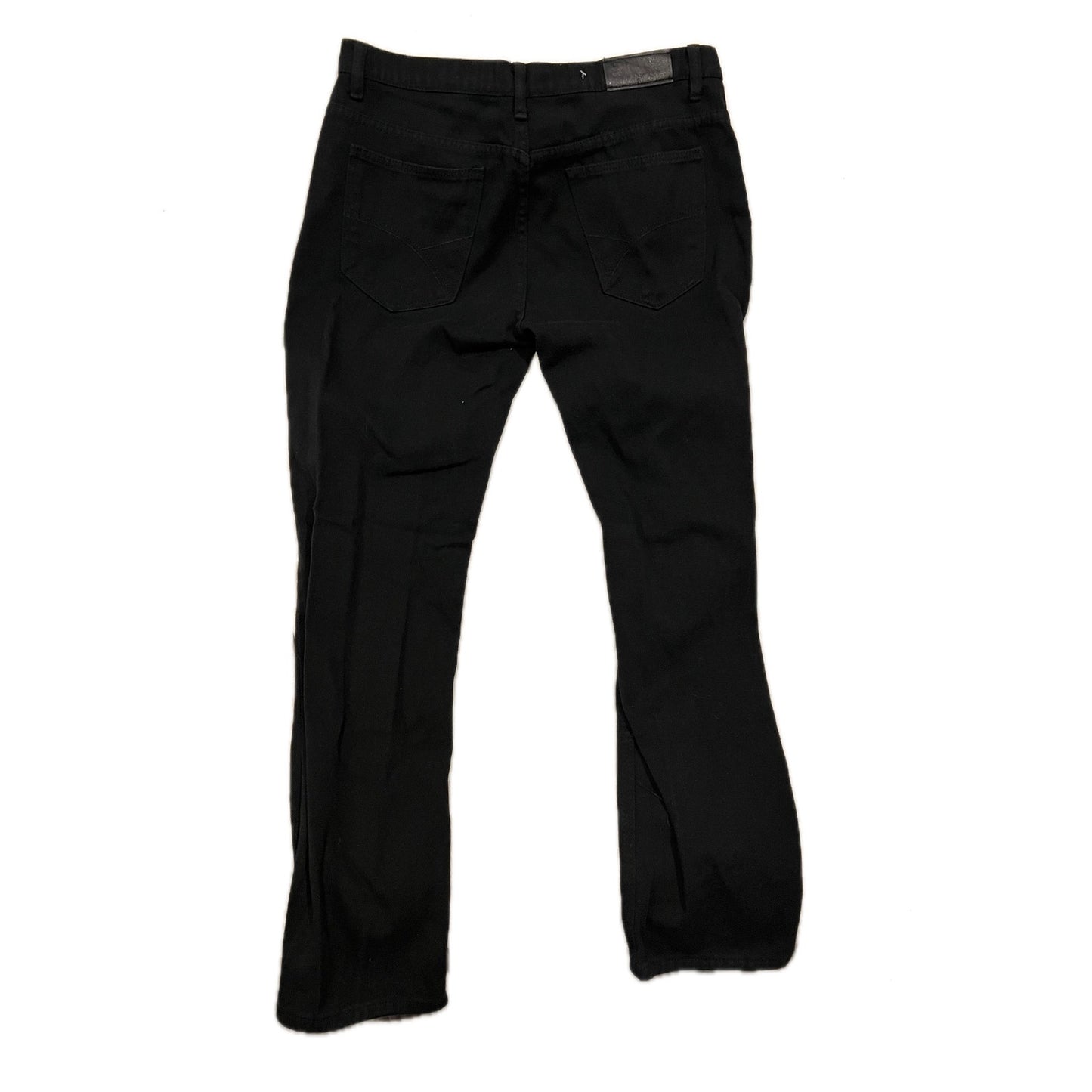 Silver Needle Slim Straight Black Jeans Mens 36x32