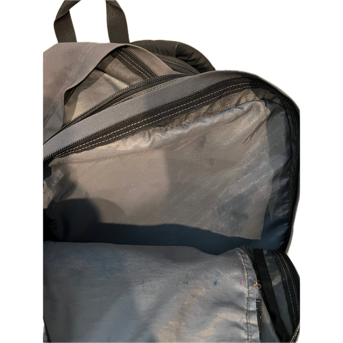 Sac à dos JanSport Big Campus Gris Noir