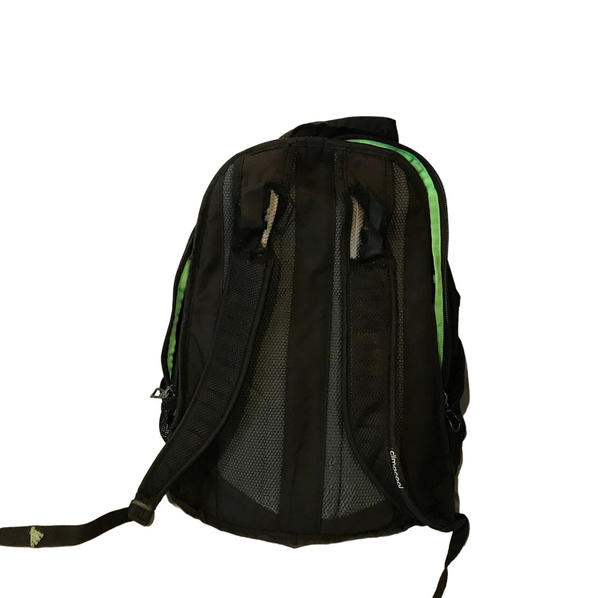 Adidas Black Green Backpack