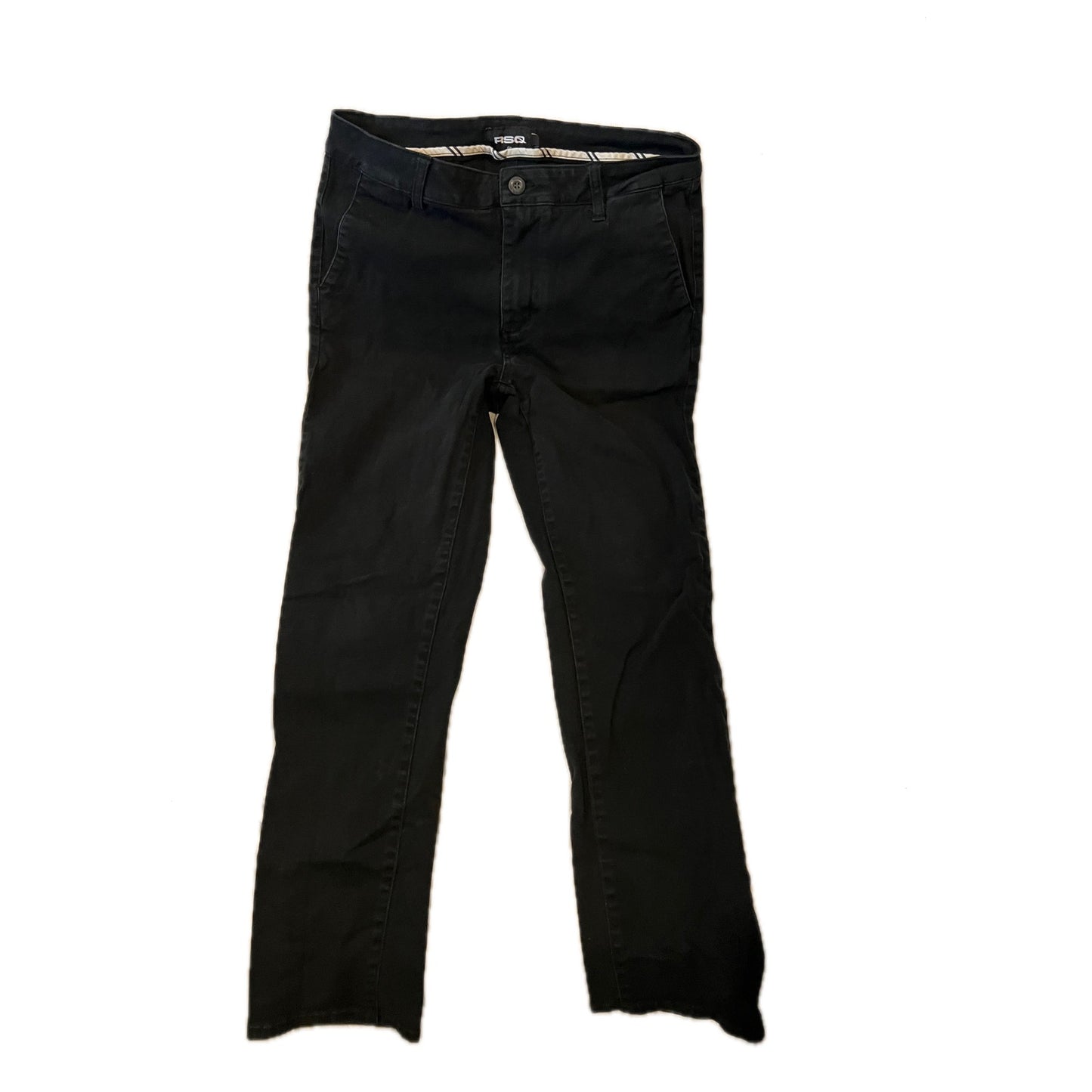 RSQ Slim Black Jeans Mens 31x30