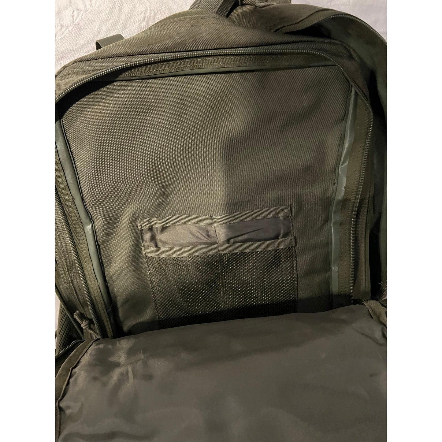 Highland Tactical Roger Canvas Backpack XL Army Green