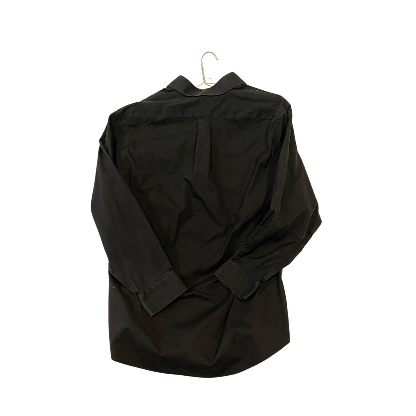 Jos A Bank Traveler Black Long Sleeve Dress Shirt