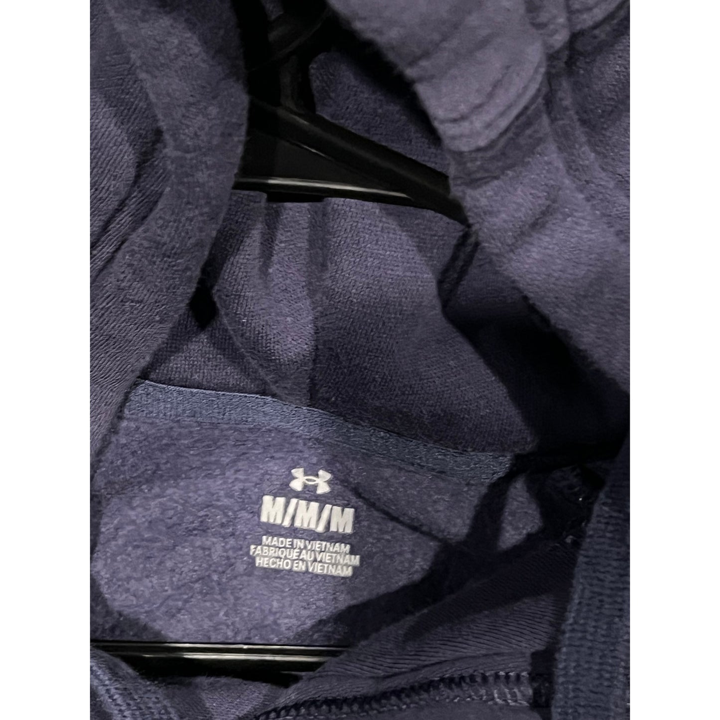 Under Armour US Navy Navy Blue Pullover Hoodie Mens Medium
