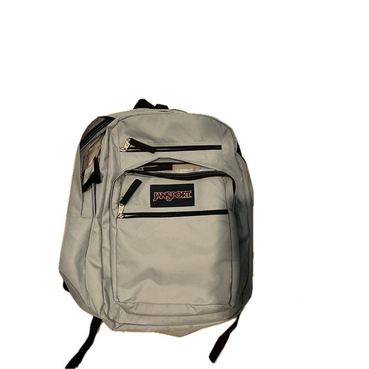 Mochila JanSport Big Student de 3 Secciones, Gris