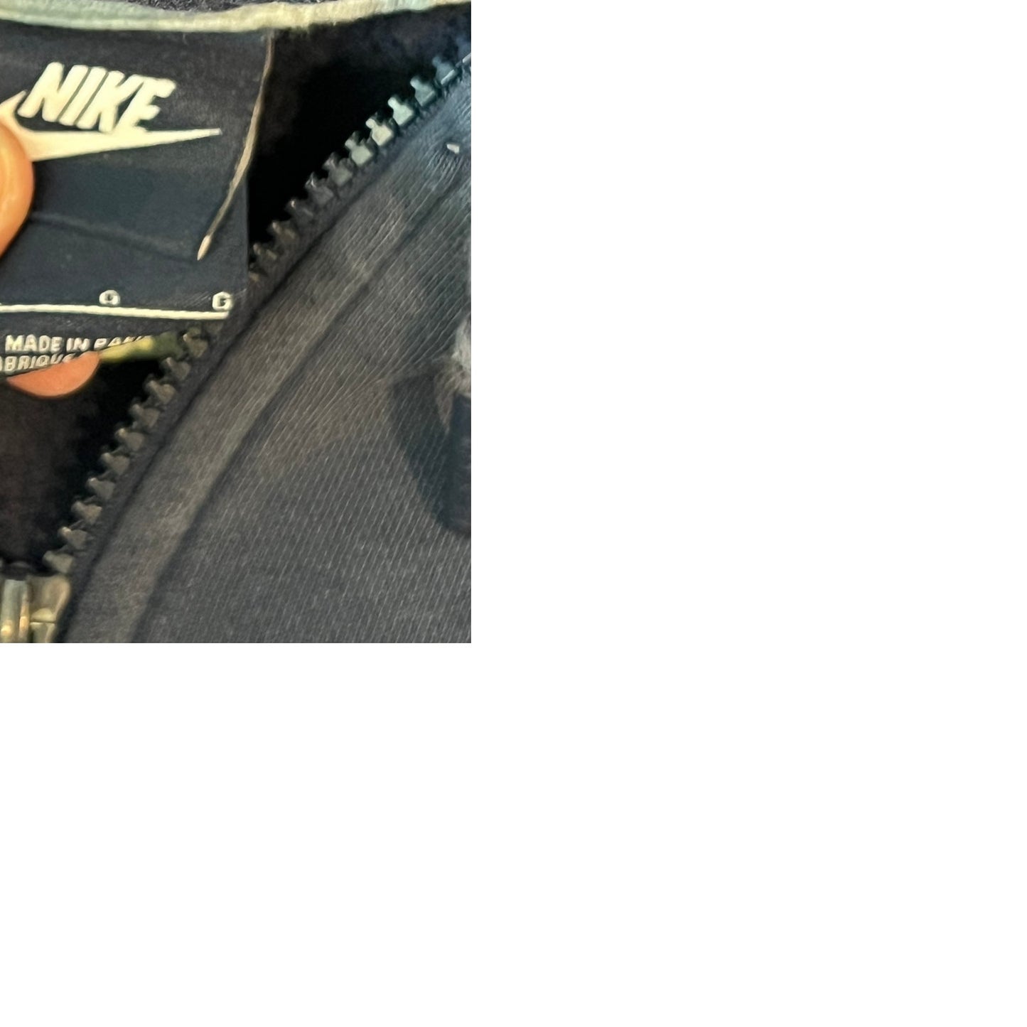 Nike Hoodie entièrement zippé Bleu Homme Taille L