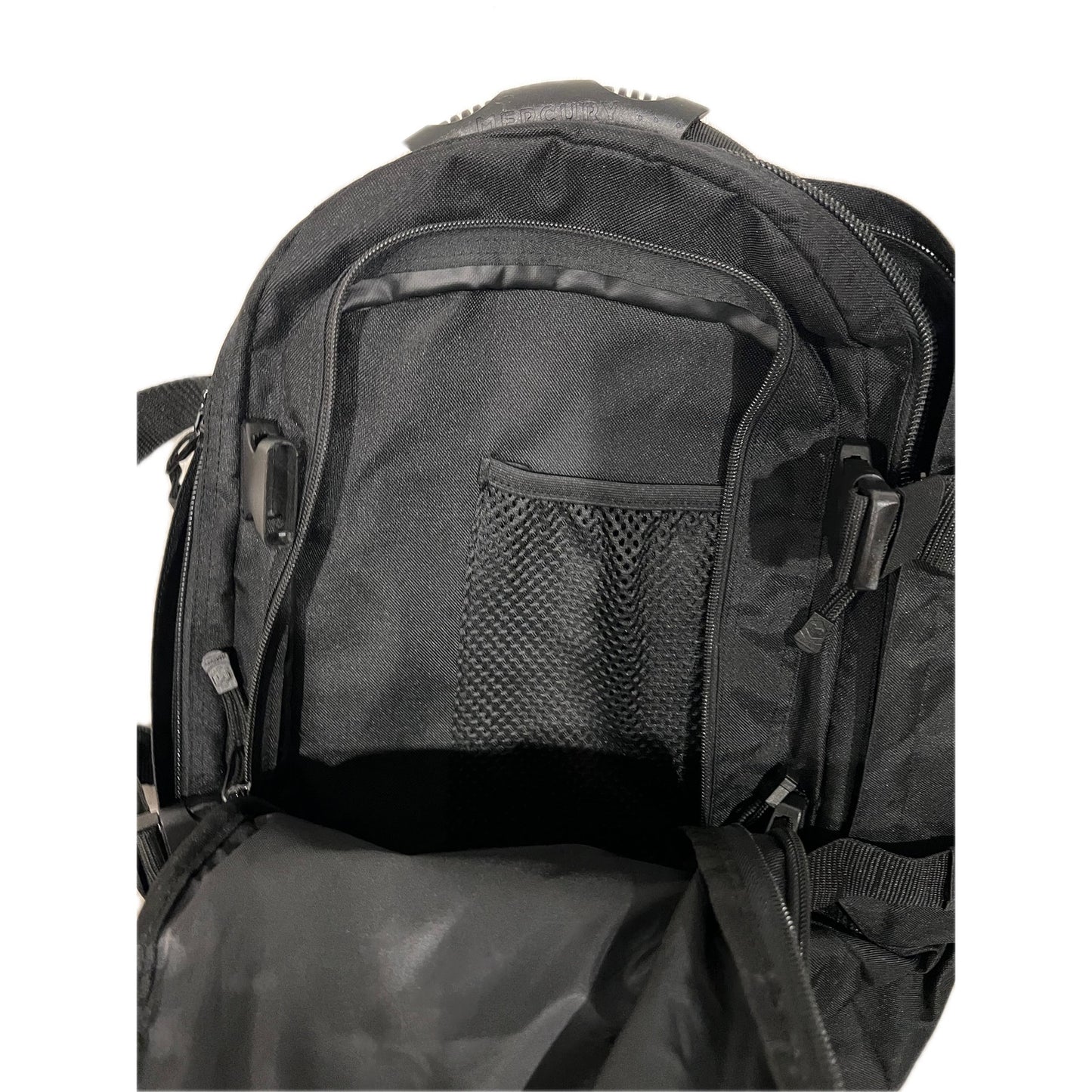 Mercury Black XL Tactical Backpack