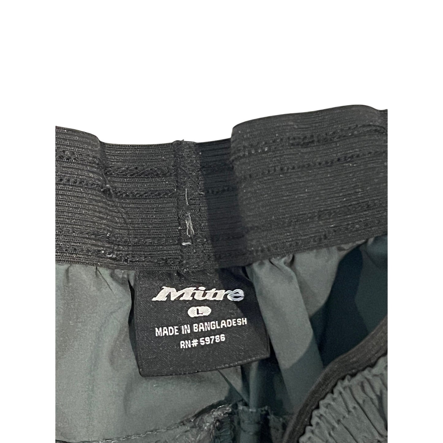 Mitre Black Running Shorts Mens Large