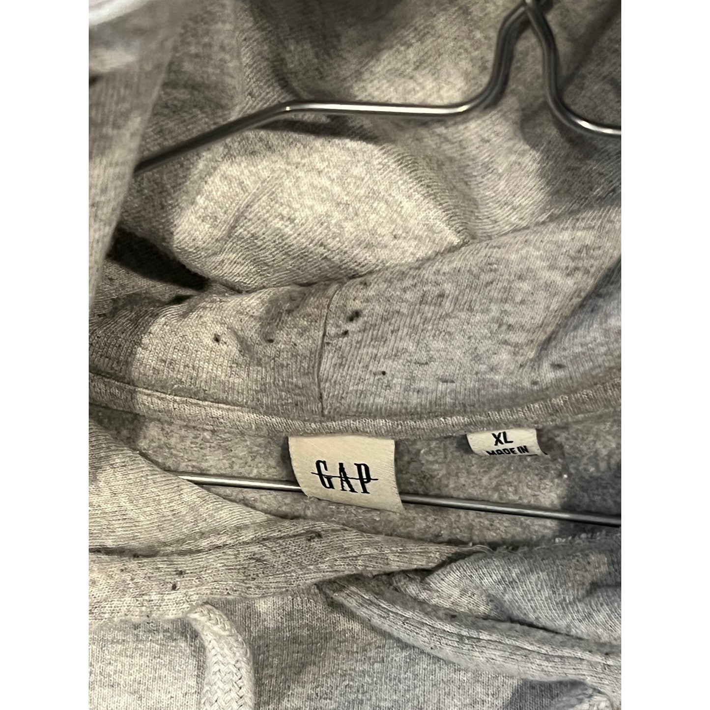 The Gap Gray Pullover Hoodie Mens XL